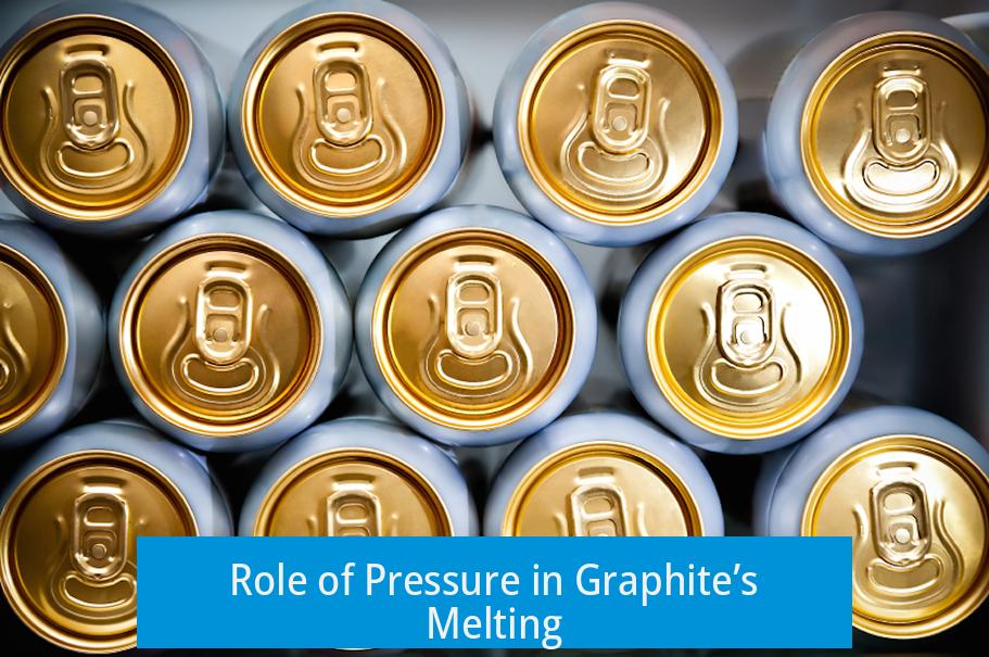 Role of Pressure in Graphite’s Melting