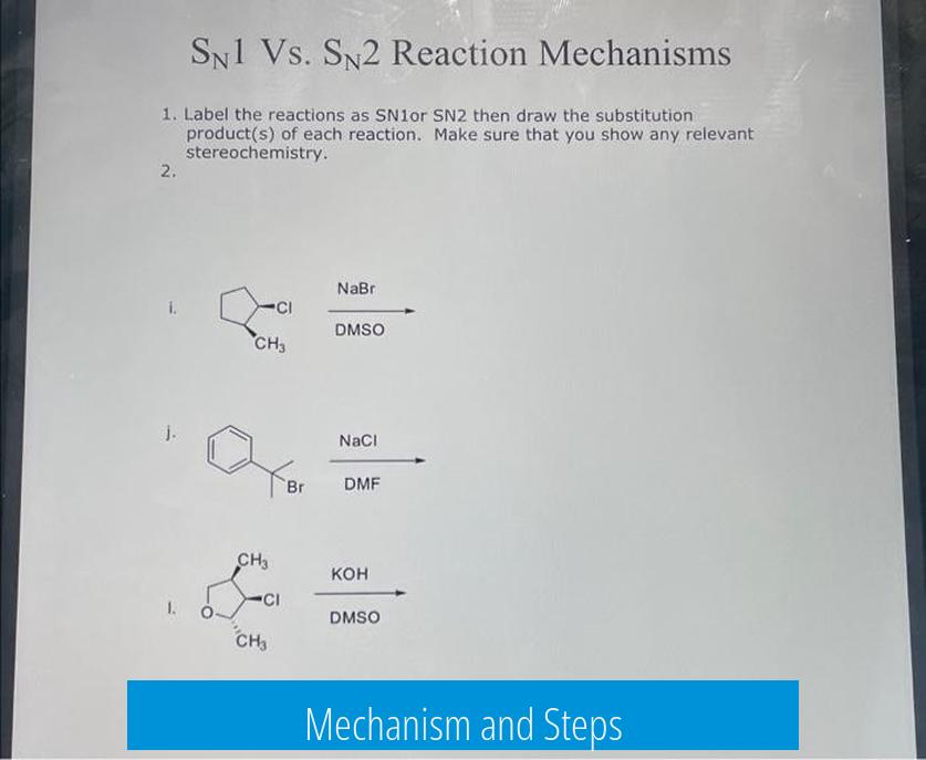 Mechanism and Steps