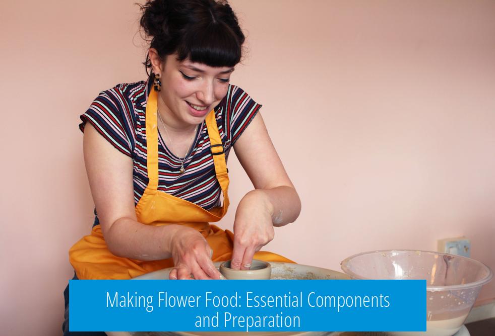 Making Flower Food: Essential Components and Preparation