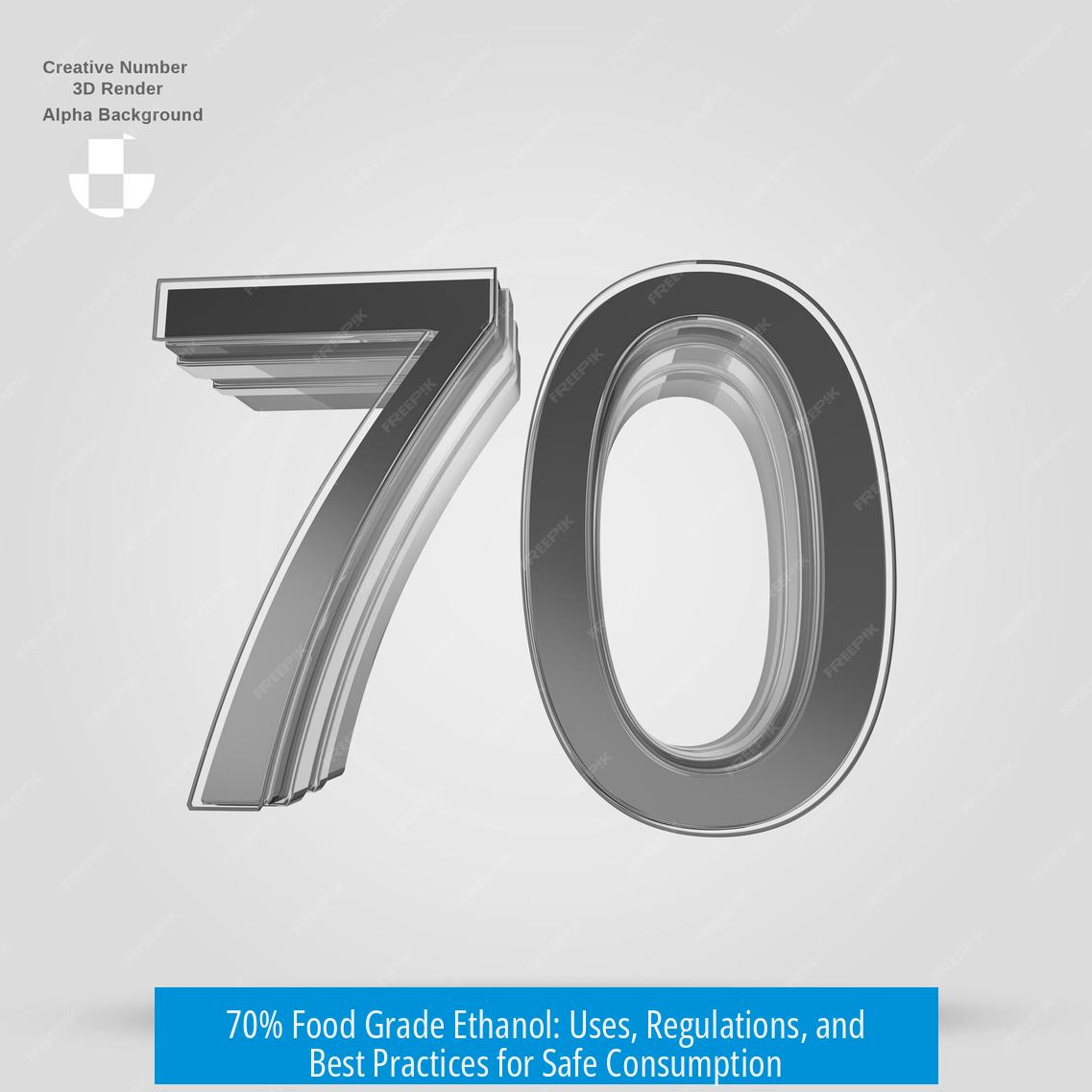 70% Food Grade Ethanol: Uses, Regulations, and Best Practices for Safe Consumption