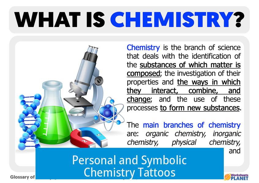 Personal and Symbolic Chemistry Tattoos