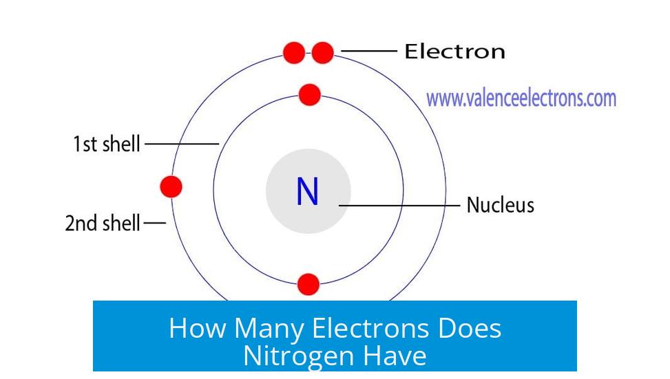 How Many Electrons Does Nitrogen Have?