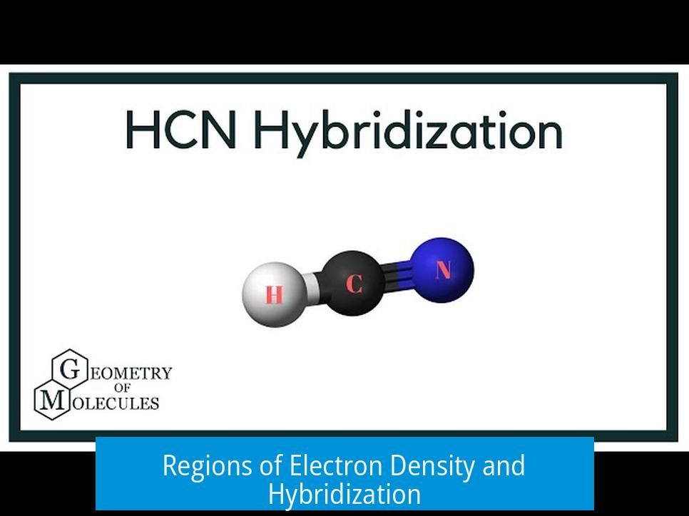 Regions of Electron Density and Hybridization