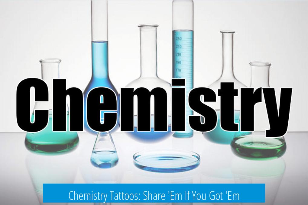 Chemistry Tattoos: Share 'Em If You Got 'Em