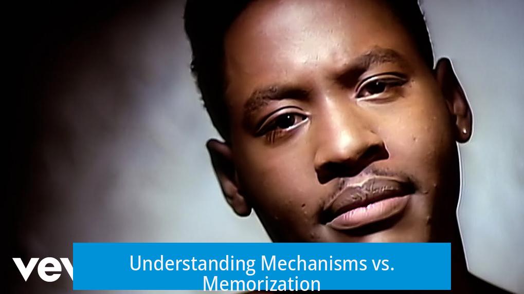 Understanding Mechanisms vs. Memorization