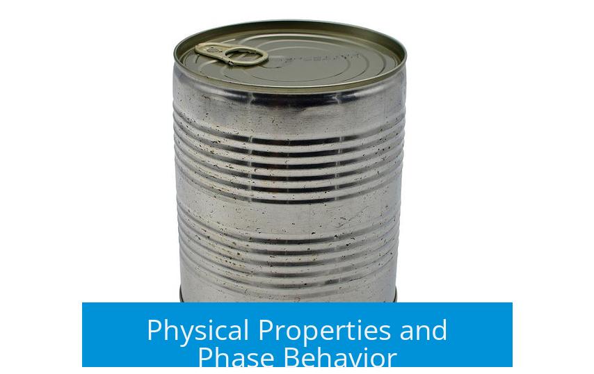 Physical Properties and Phase Behavior