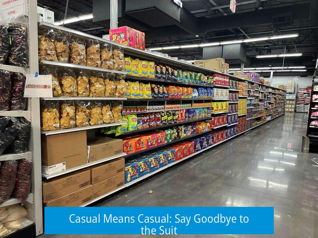 Casual Means Casual: Say Goodbye to the Suit