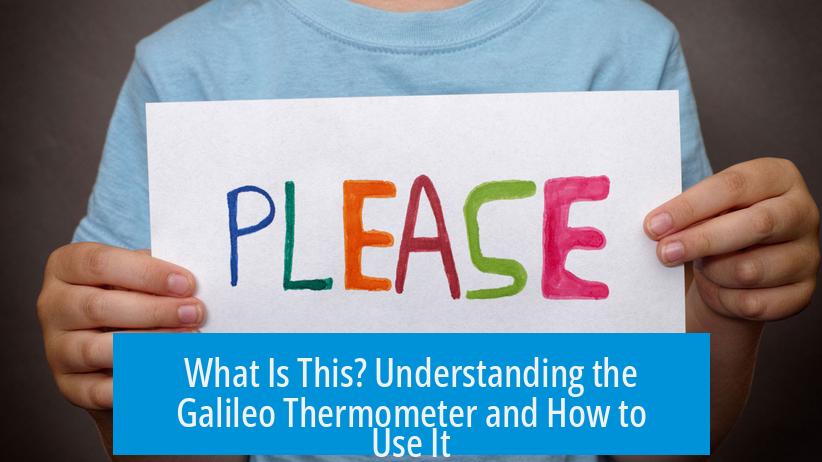 What Is This? Understanding the Galileo Thermometer and How to Use It