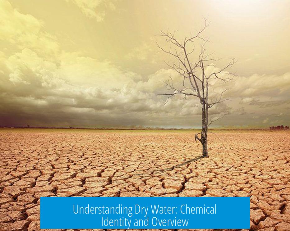 Understanding Dry Water: Chemical Identity and Overview