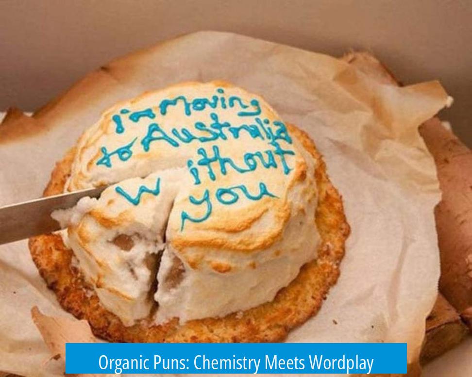 Organic Puns: Chemistry Meets Wordplay