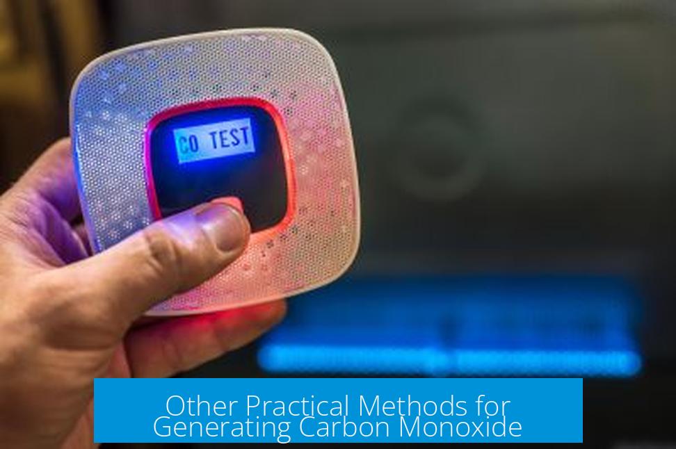 Other Practical Methods for Generating Carbon Monoxide