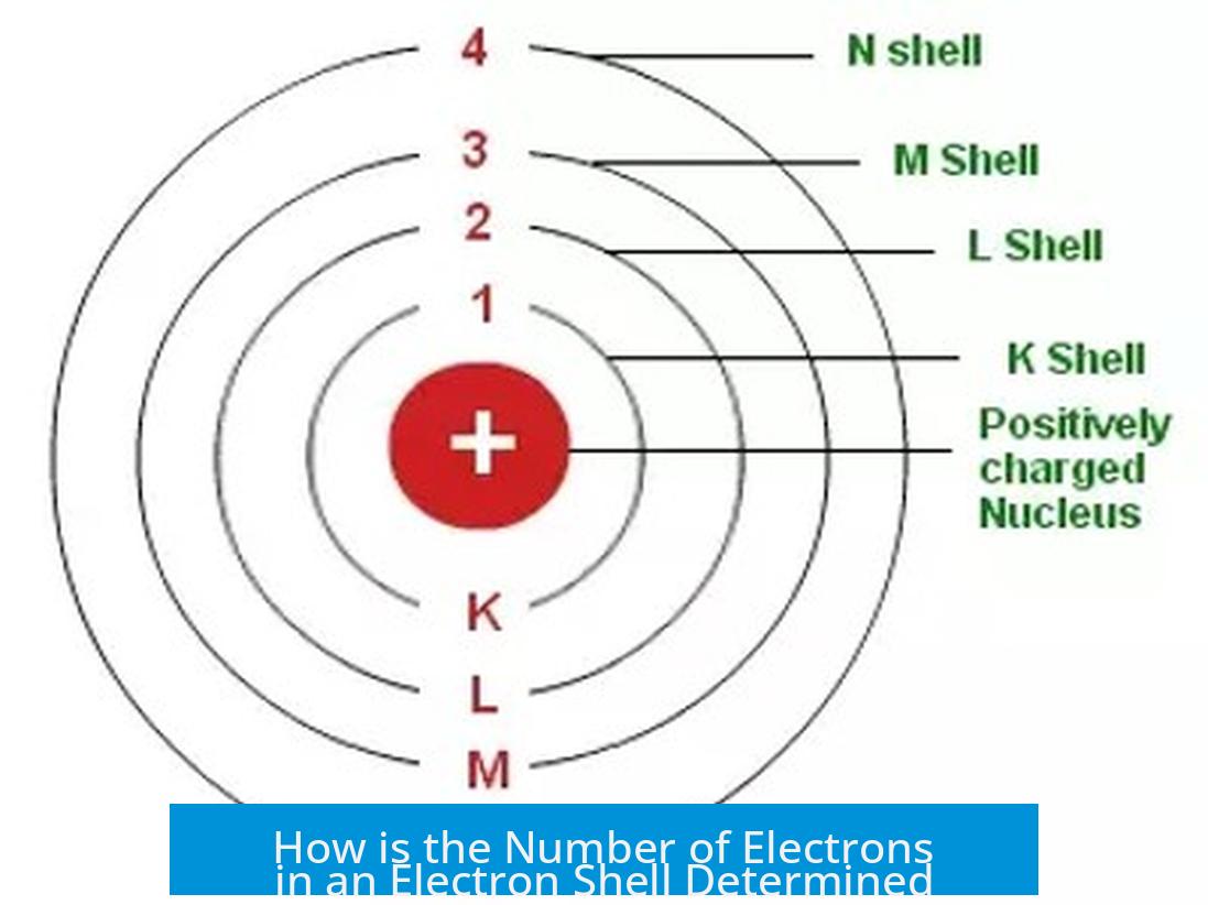 How is the Number of Electrons in an Electron Shell Determined?