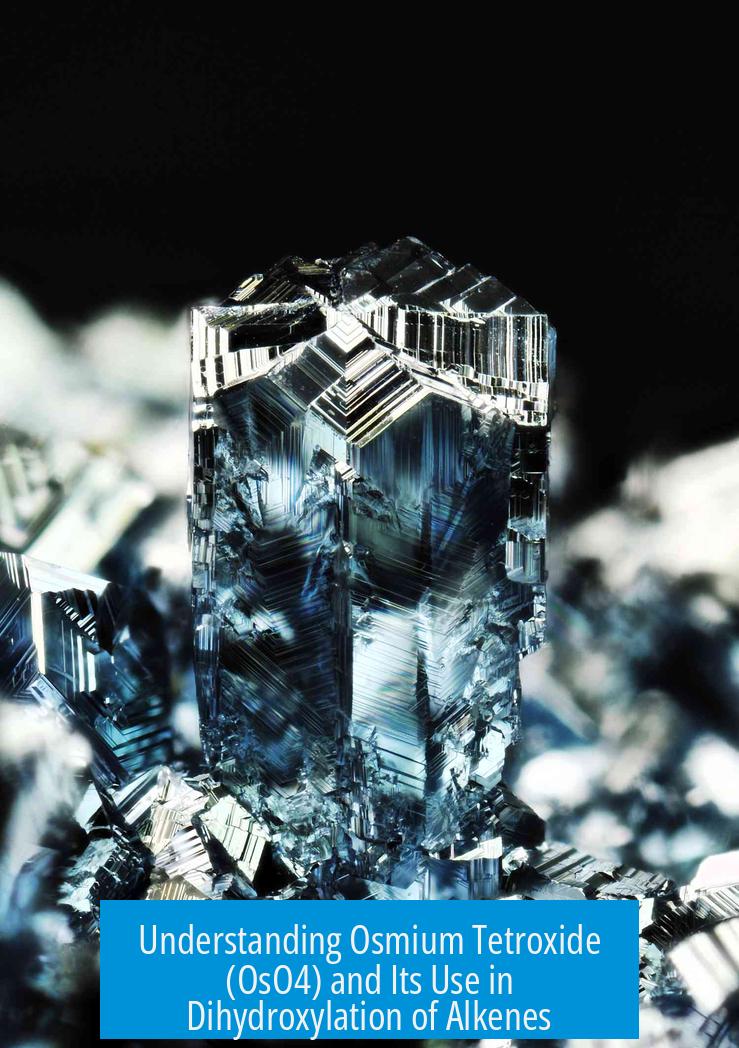 Understanding Osmium Tetroxide (OsO4) and Its Use in Dihydroxylation of Alkenes