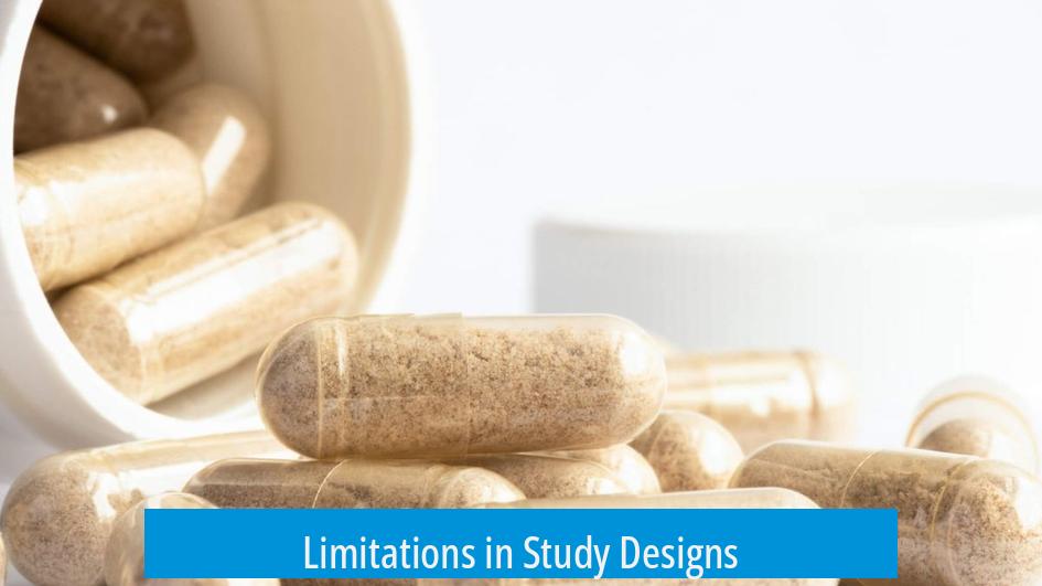 Limitations in Study Designs