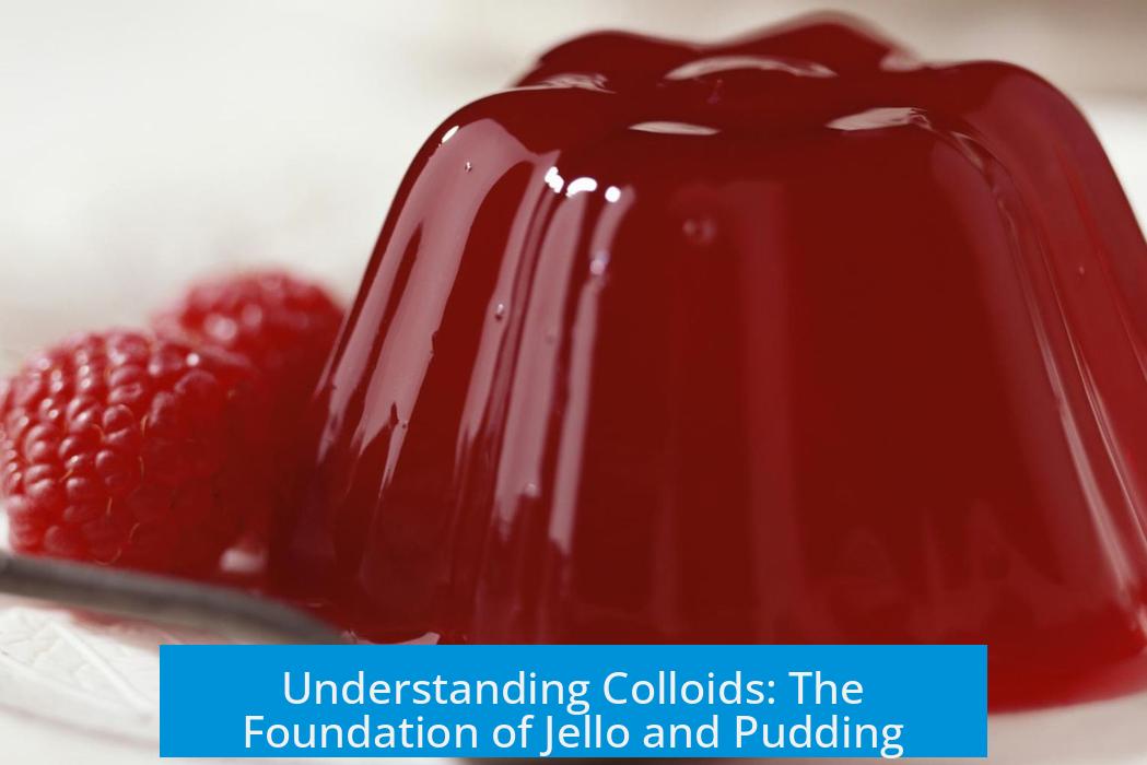 Understanding Colloids: The Foundation of Jello and Pudding