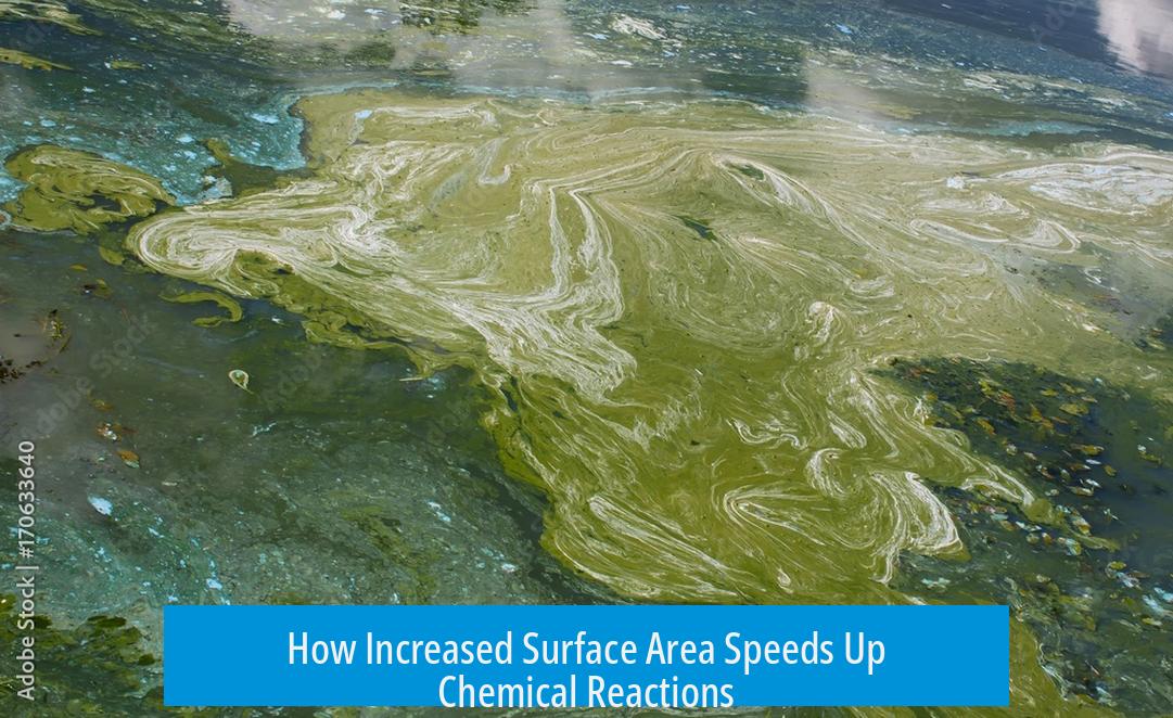 How Increased Surface Area Speeds Up Chemical Reactions