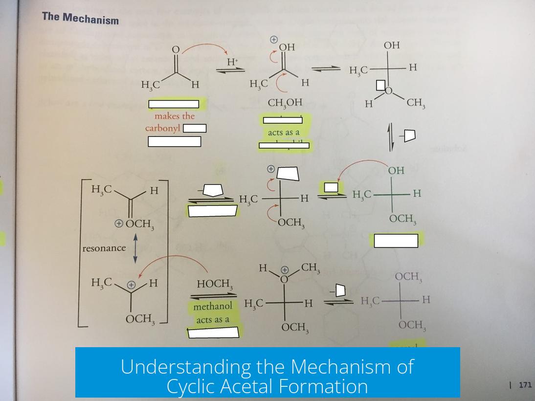 Understanding the Mechanism of Cyclic Acetal Formation