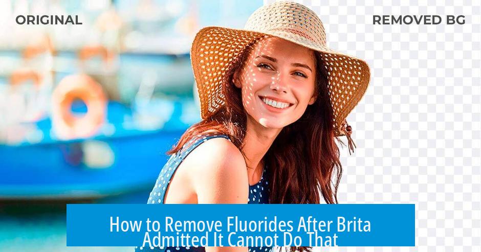 How to Remove Fluorides After Brita Admitted It Cannot Do That