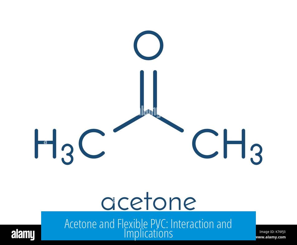 Acetone and Flexible PVC: Interaction and Implications