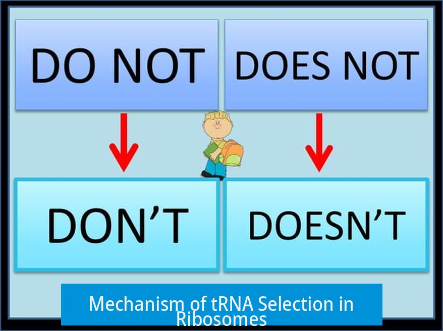 Mechanism of tRNA Selection in Ribosomes
