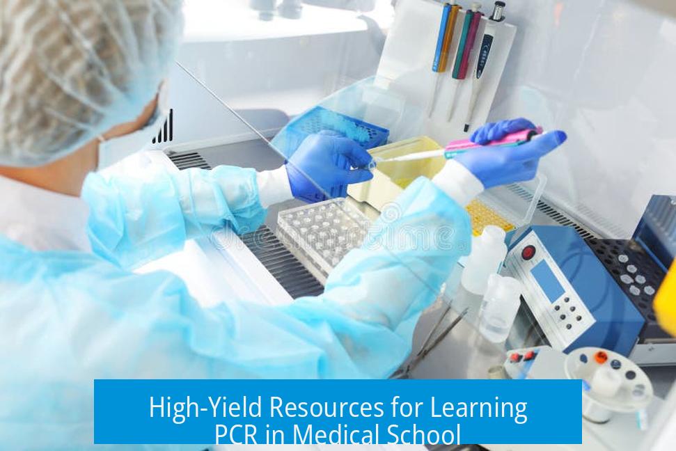 High-Yield Resources for Learning PCR in Medical School