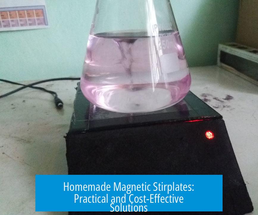 Homemade Magnetic Stirplates: Practical and Cost-Effective Solutions
