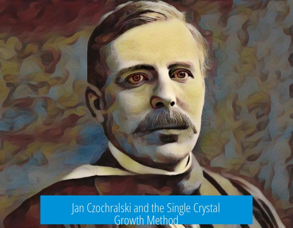 Jan Czochralski and the Single Crystal Growth Method