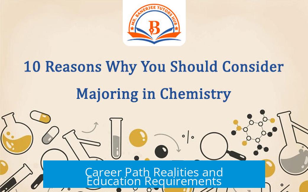 Career Path Realities and Education Requirements