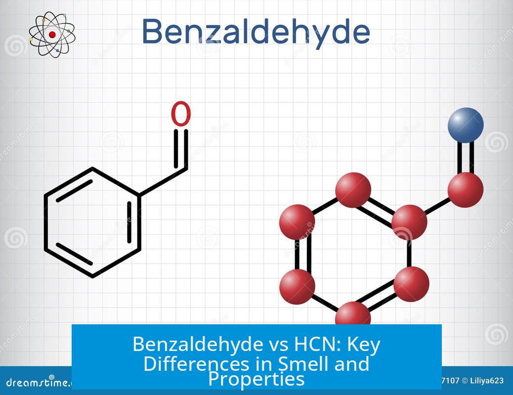 Benzaldehyde vs HCN: Key Differences in Smell and Properties