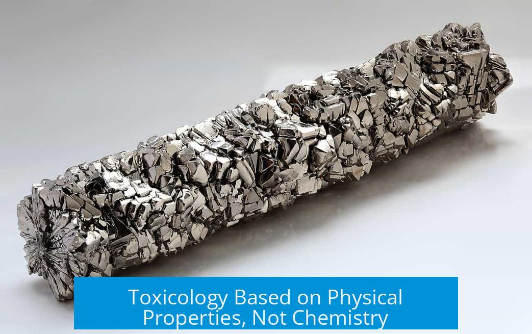 Toxicology Based on Physical Properties, Not Chemistry
