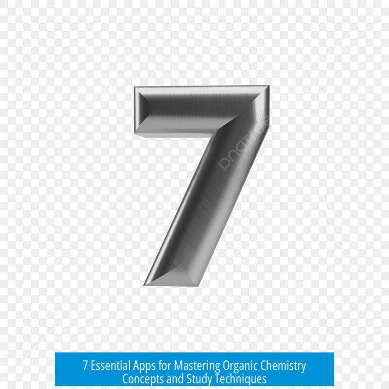 7 Essential Apps for Mastering Organic Chemistry Concepts and Study Techniques