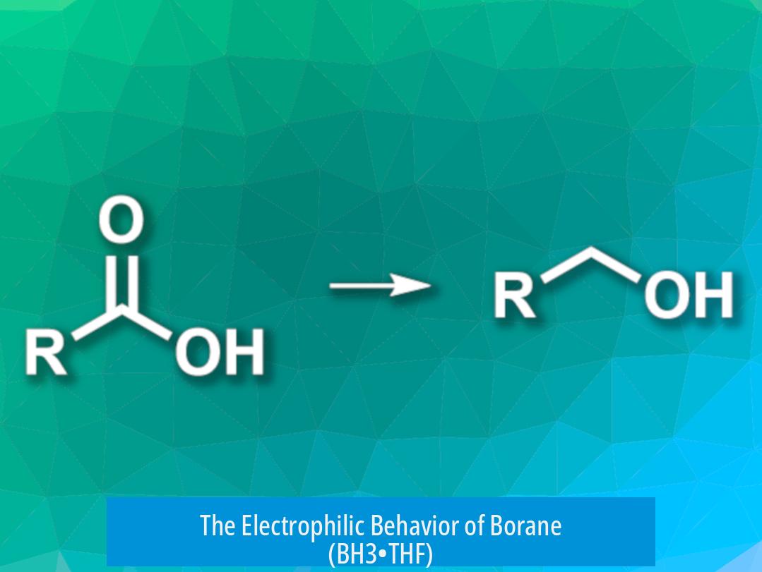 The Electrophilic Behavior of Borane (BH3•THF)