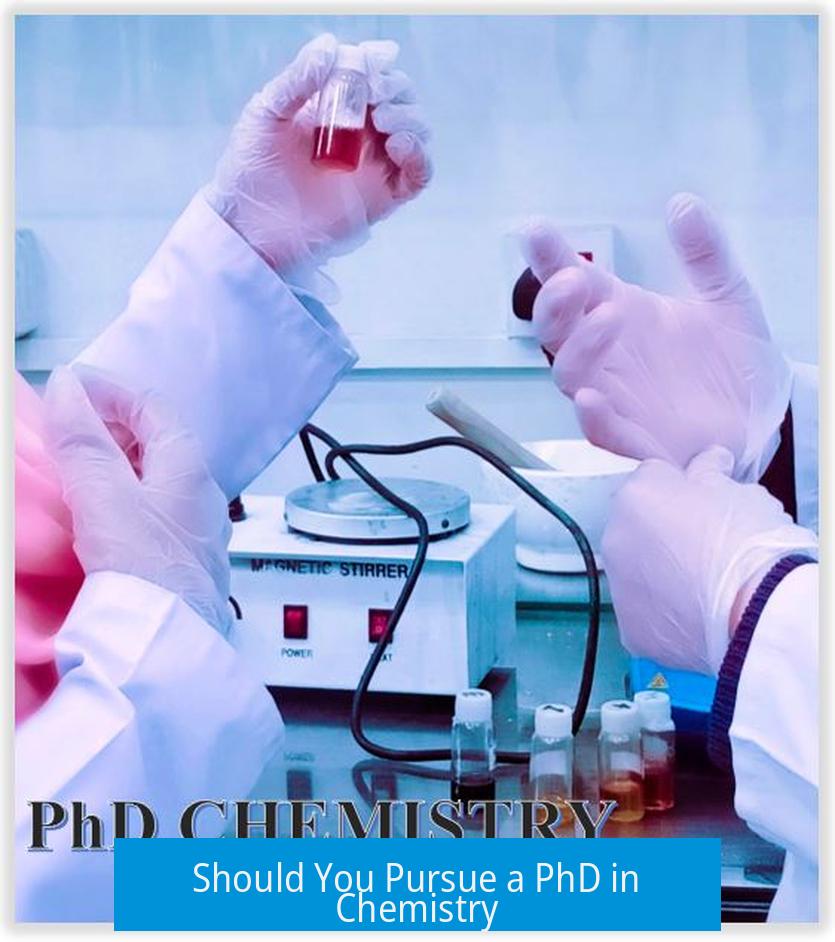 Should You Pursue a PhD in Chemistry?