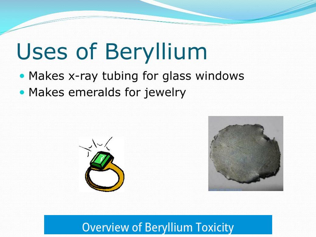 Overview of Beryllium Toxicity