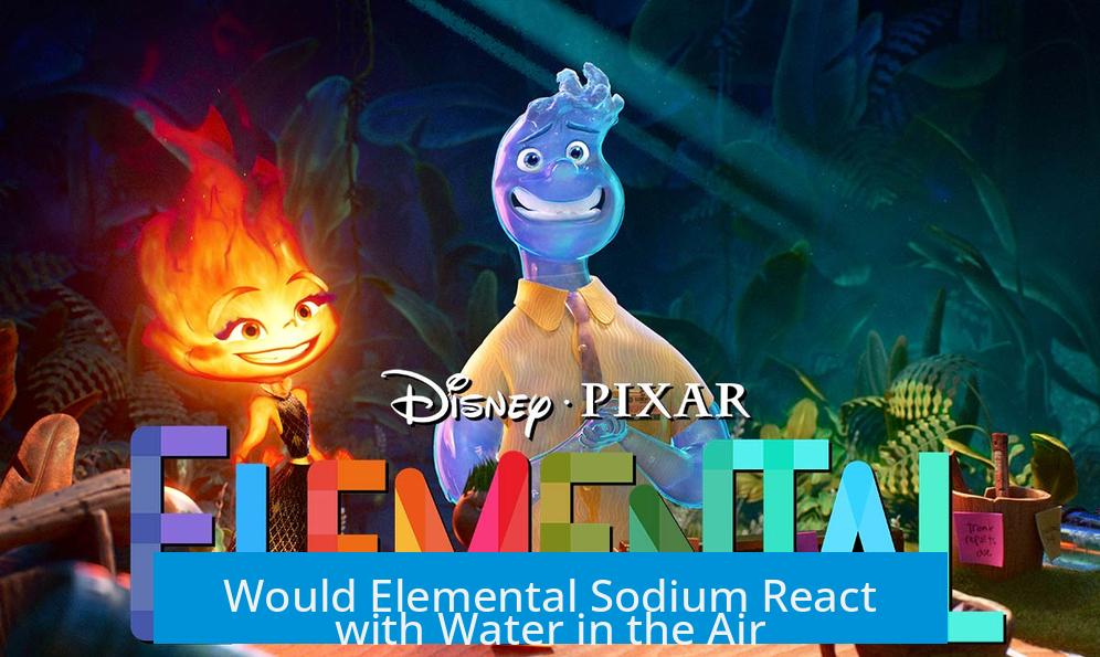 Would Elemental Sodium React with Water in the Air?