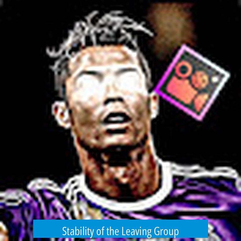 Stability of the Leaving Group