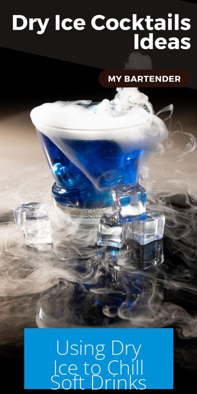 Using Dry Ice to Chill Soft Drinks