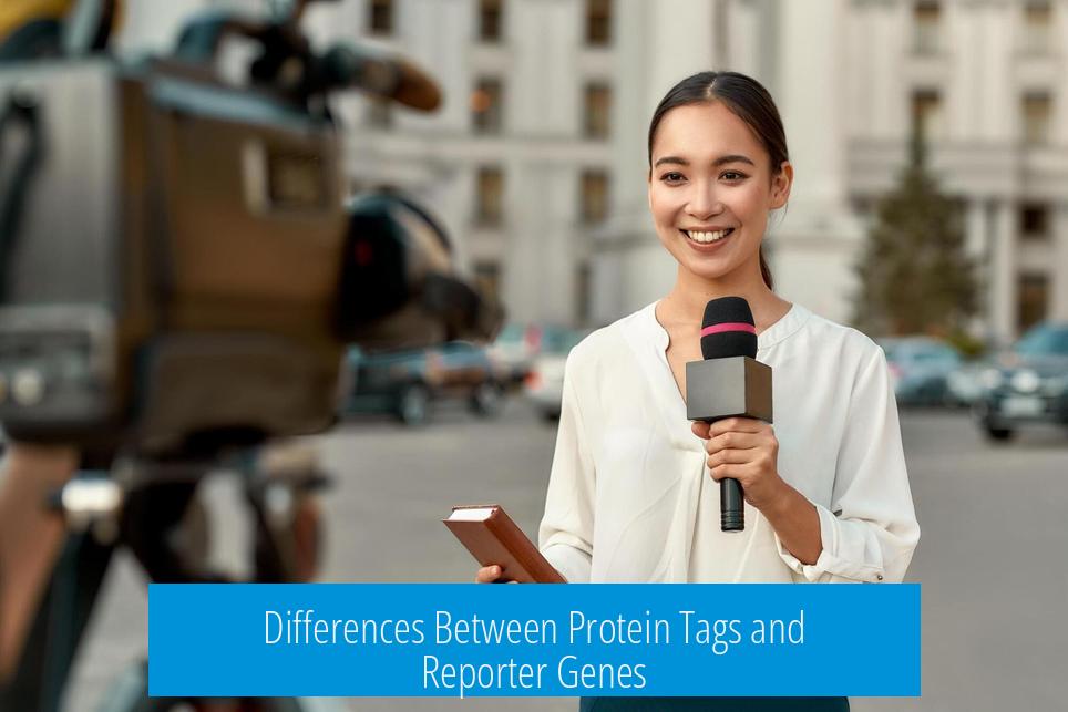 Differences Between Protein Tags and Reporter Genes