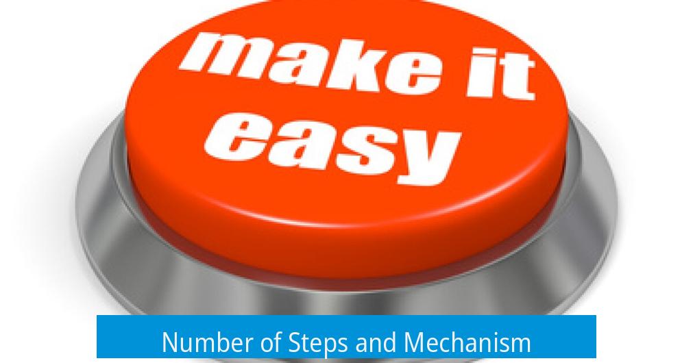 Number of Steps and Mechanism