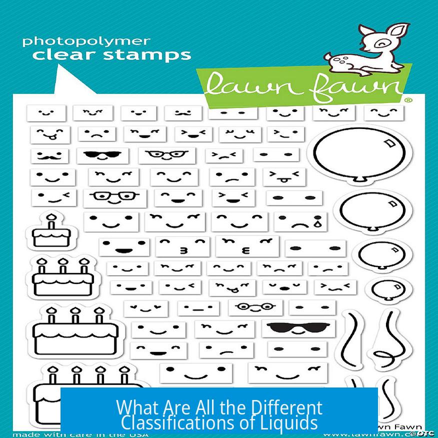 What Are All the Different Classifications of Liquids?