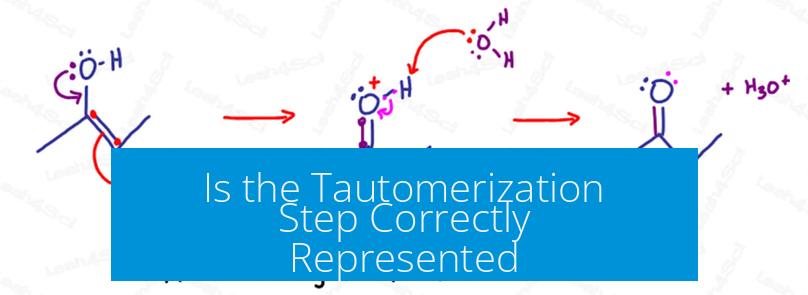 Is the Tautomerization Step Correctly Represented?