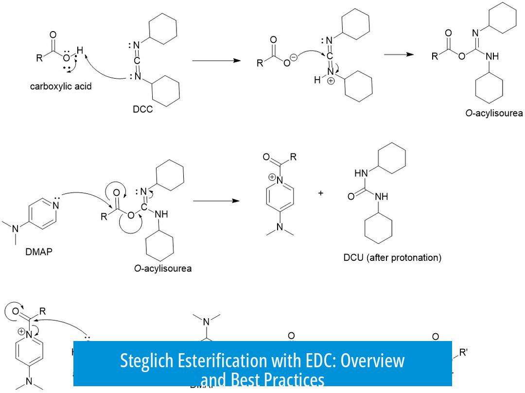 Steglich Esterification with EDC: Overview and Best Practices