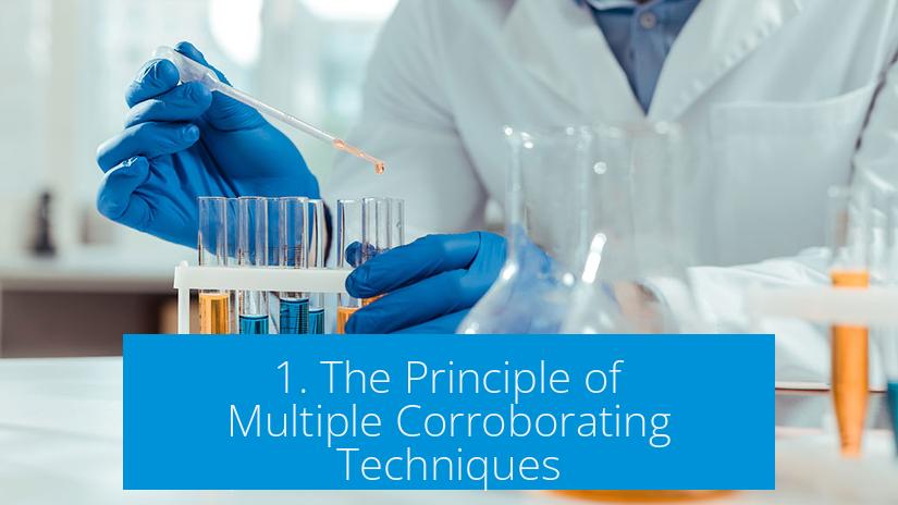 1. The Principle of Multiple Corroborating Techniques