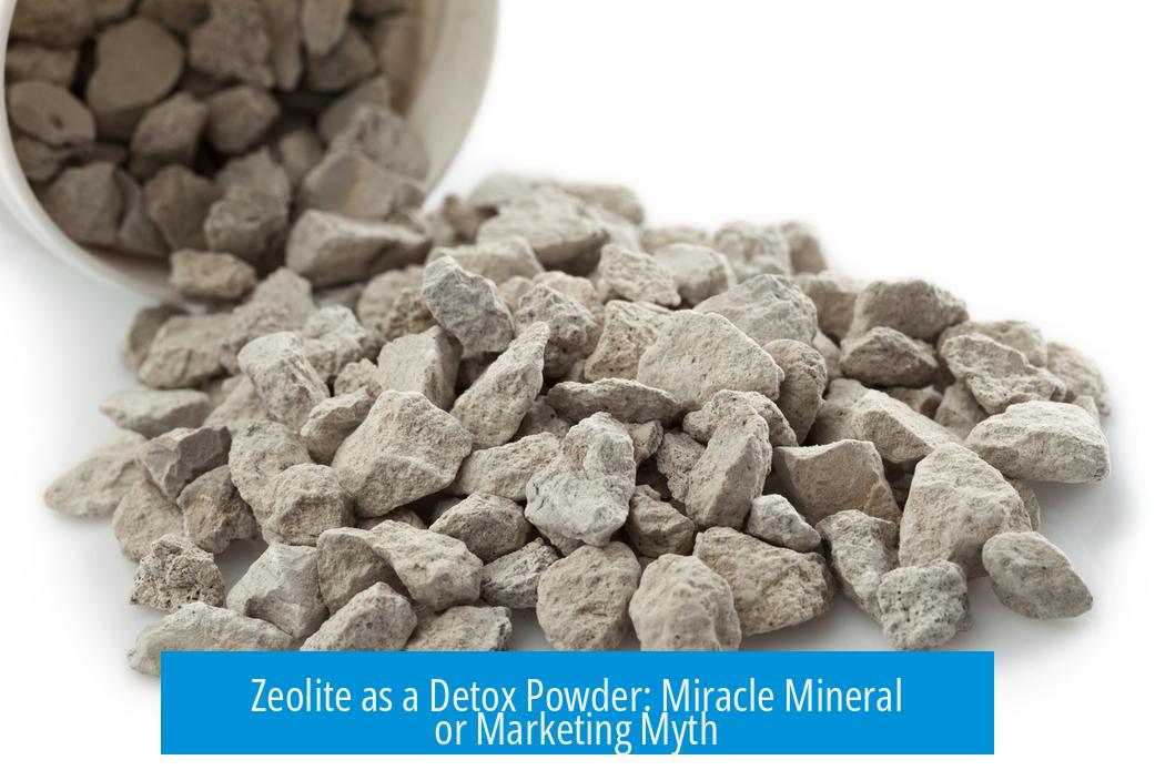 Zeolite as a Detox Powder: Miracle Mineral or Marketing Myth?