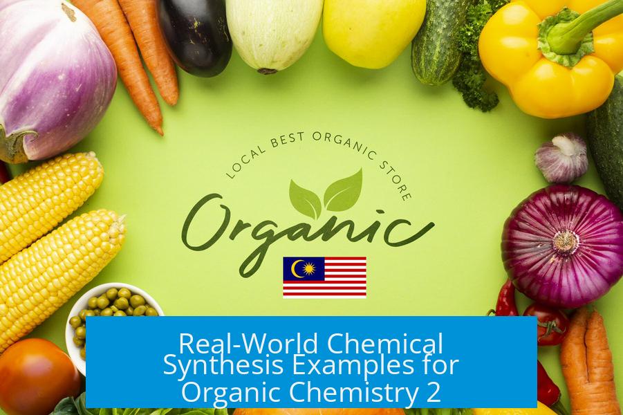 Real-World Chemical Synthesis Examples for Organic Chemistry 2