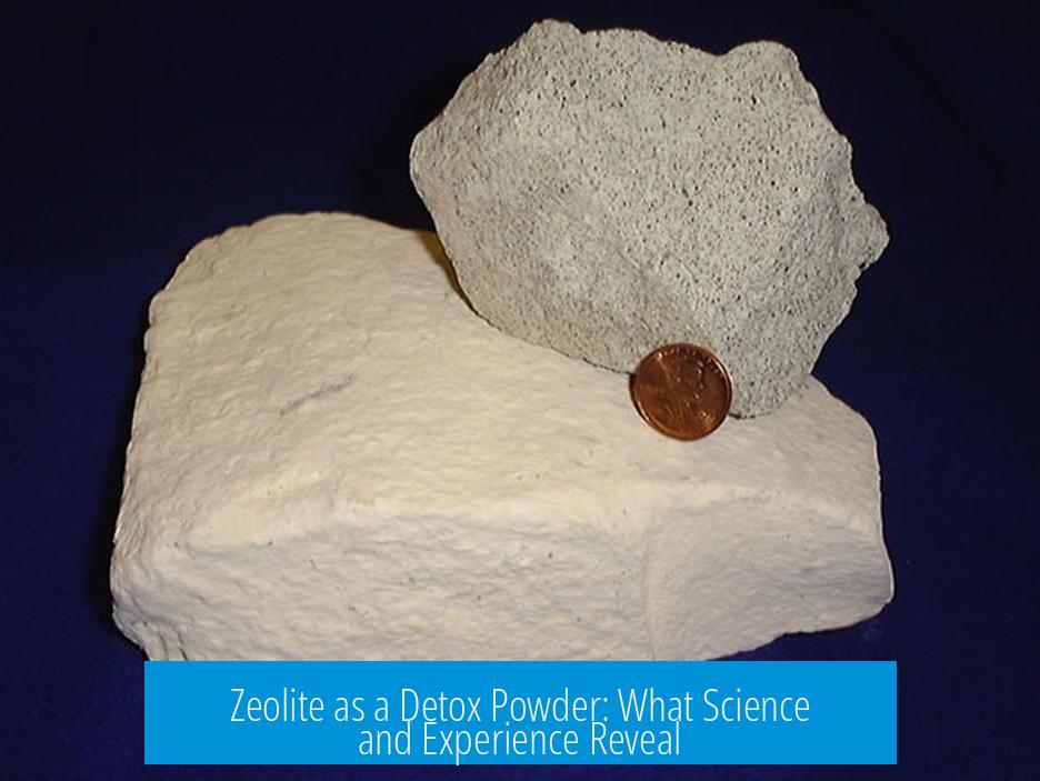 Zeolite as a Detox Powder: What Science and Experience Reveal