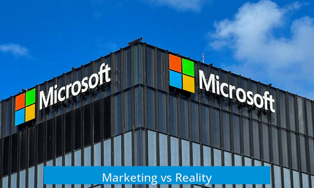 Marketing vs Reality