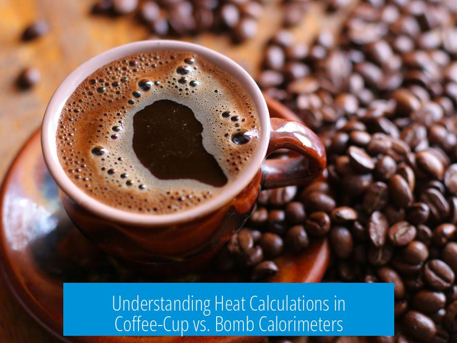 Understanding Heat Calculations in Coffee-Cup vs. Bomb Calorimeters