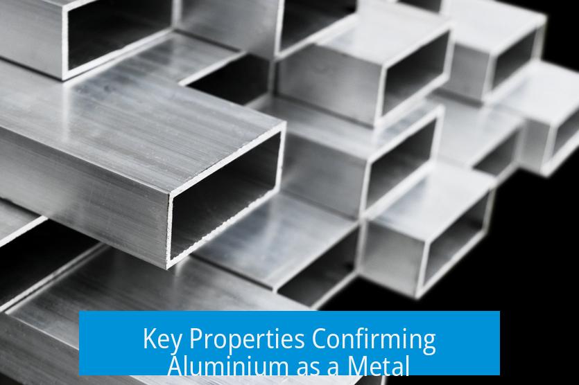 Key Properties Confirming Aluminium as a Metal