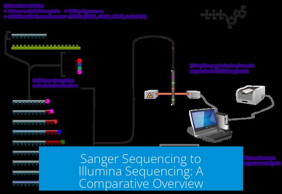 Sanger Sequencing to Illumina Sequencing: A Comparative Overview